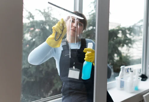 Nettoyage de vitres intérieures et extérieures à Ableiges